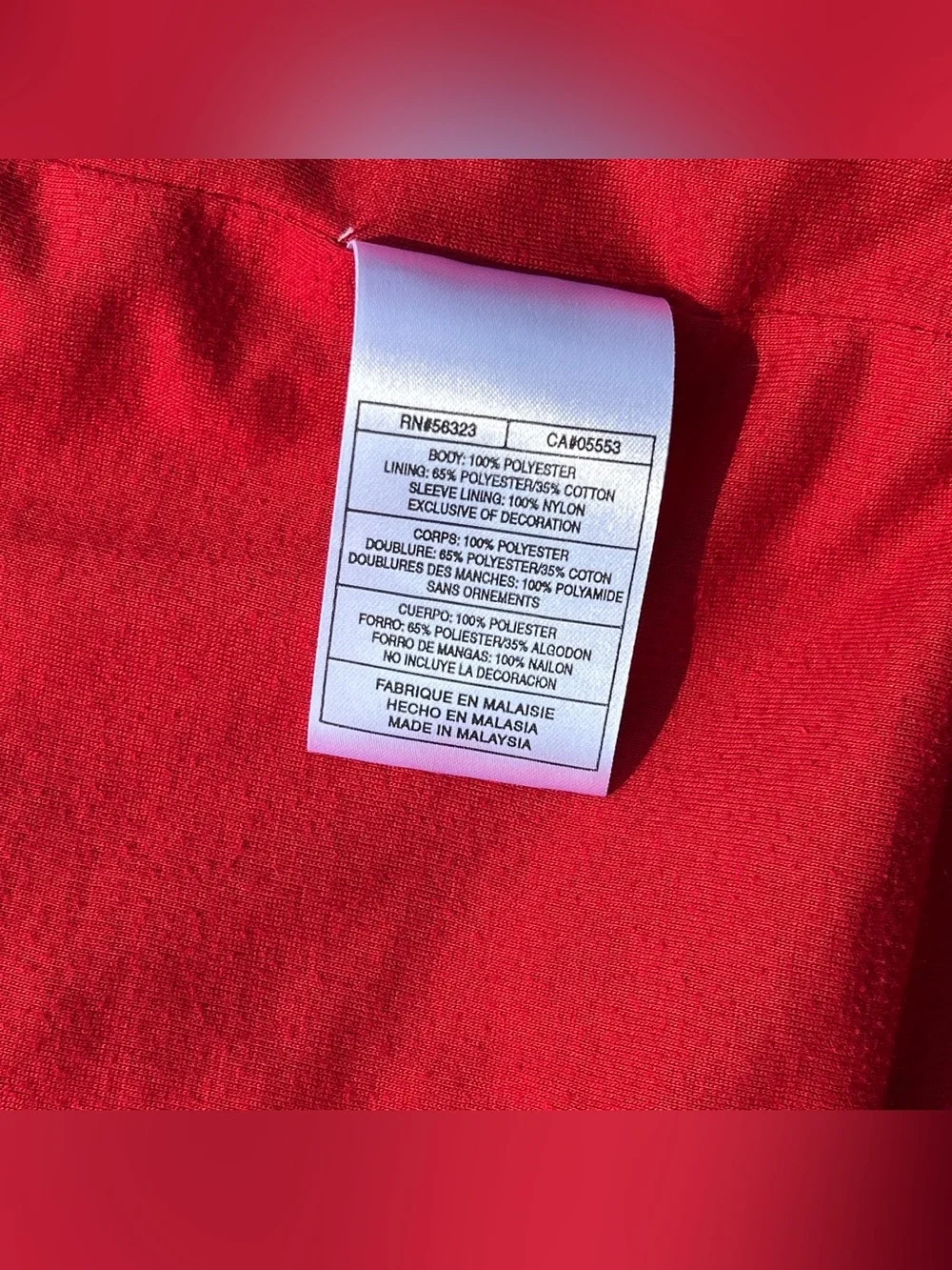 Vintage 2003 Nike Silver Tag Red Zip Up Windbreaker Jacket M 8-10 Retro